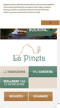 Mobile Screenshot of hotel-la-pineta.com